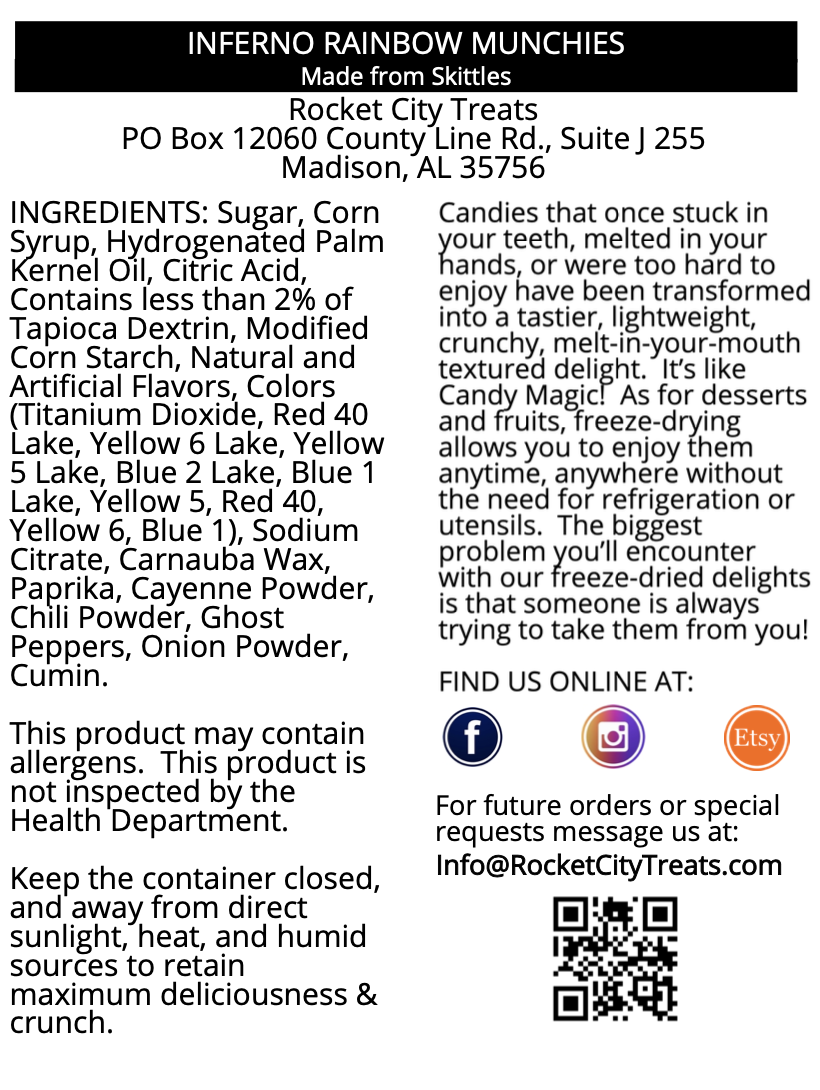 Inferno Rainbow Munchies