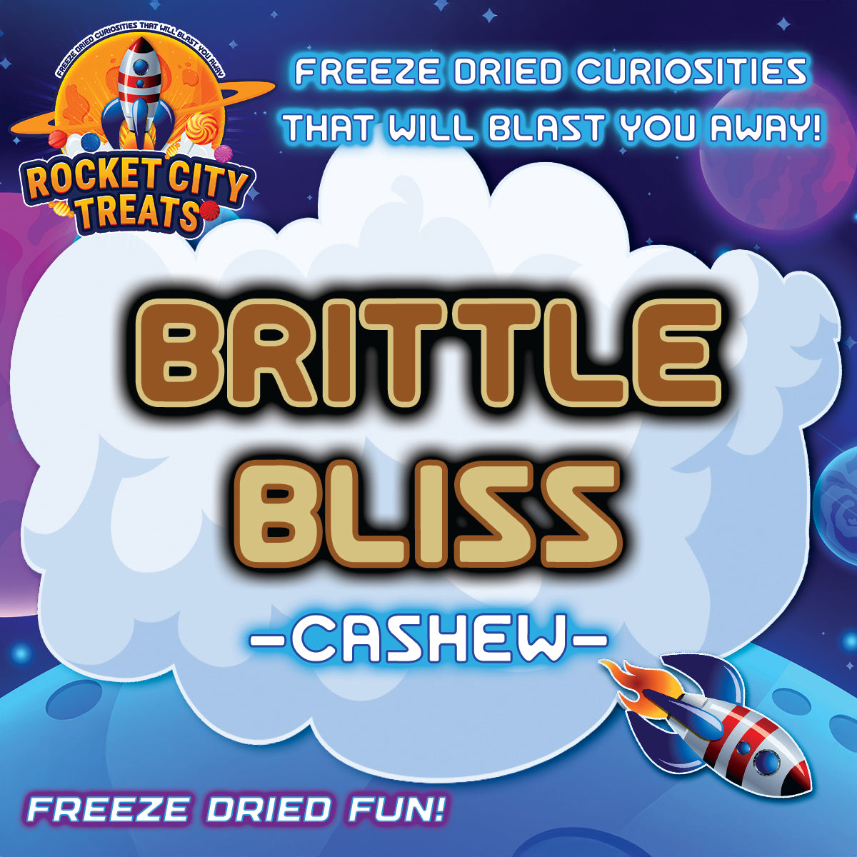 Brittle Bliss - Cashew