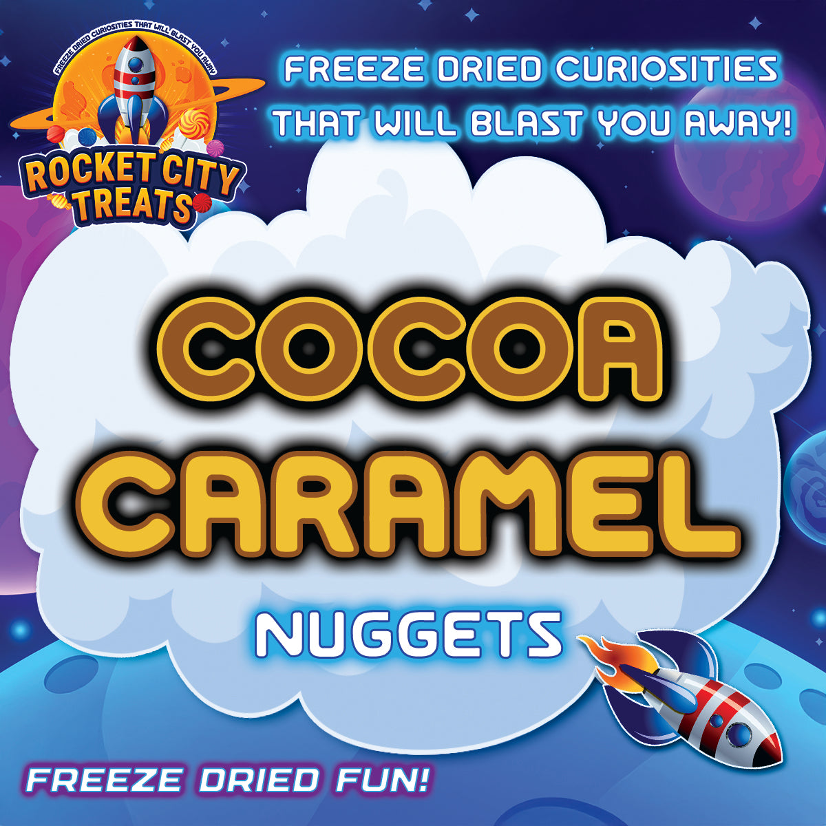 Cocoa Caramel Nuggets