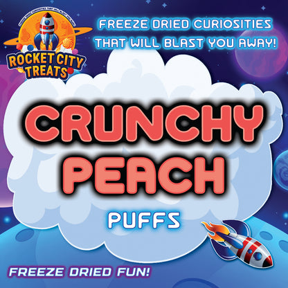 Crunchy Peach Puffs