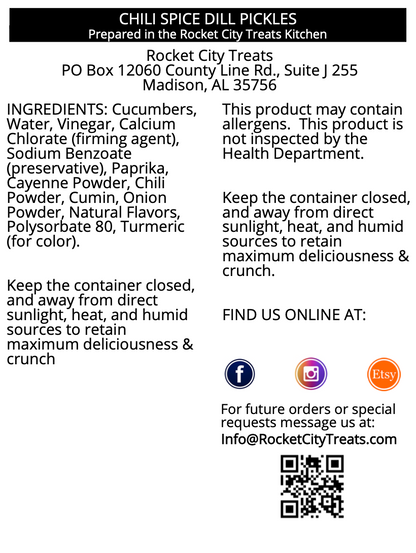 Dilly Crunch Chips - Chili Spice