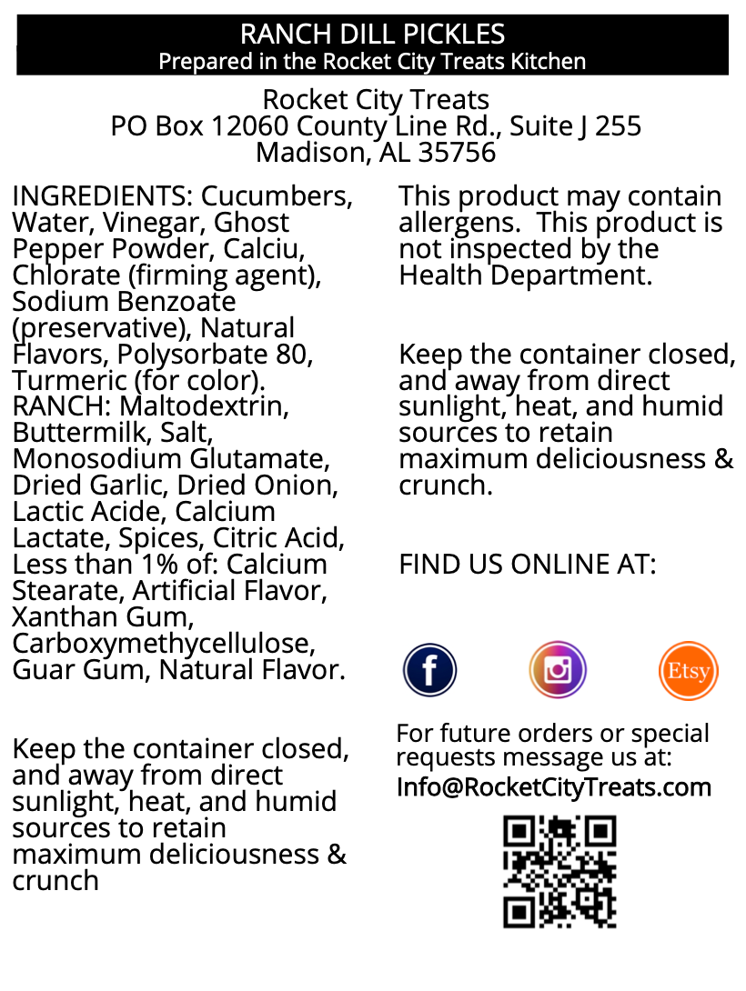 Dilly Crunch Chips - Ranch