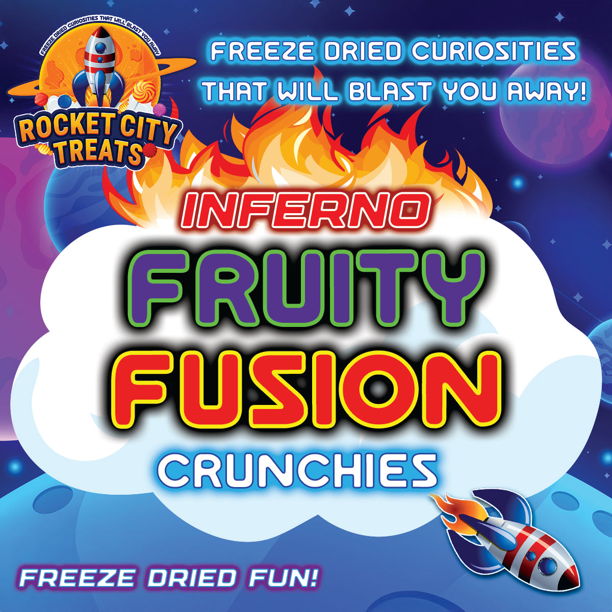 Inferno Fruity Fusion Crunchies