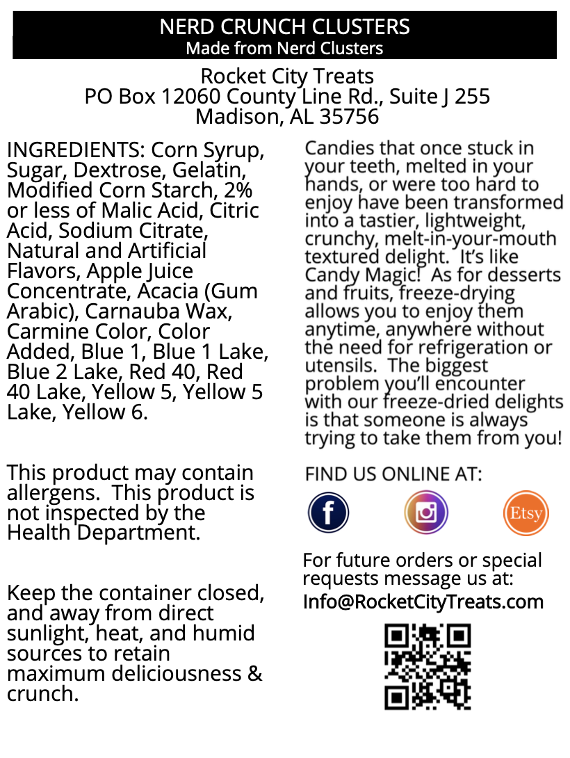 Nerd Crunch Clusters