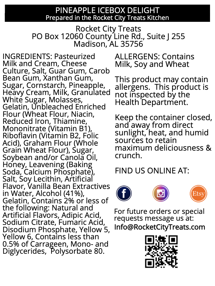 Pineapple Icebox Delight