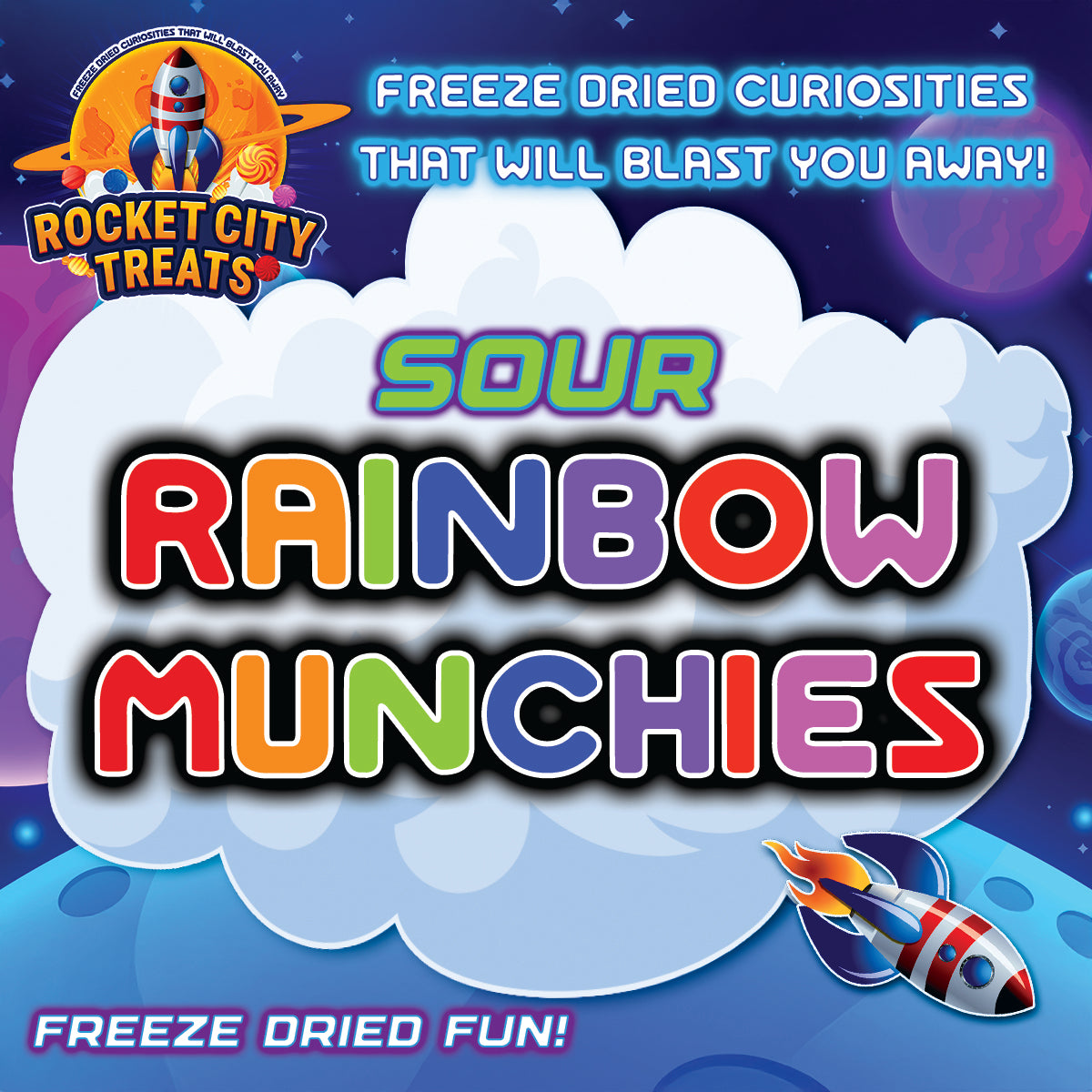 Sour Rainbow Munchies