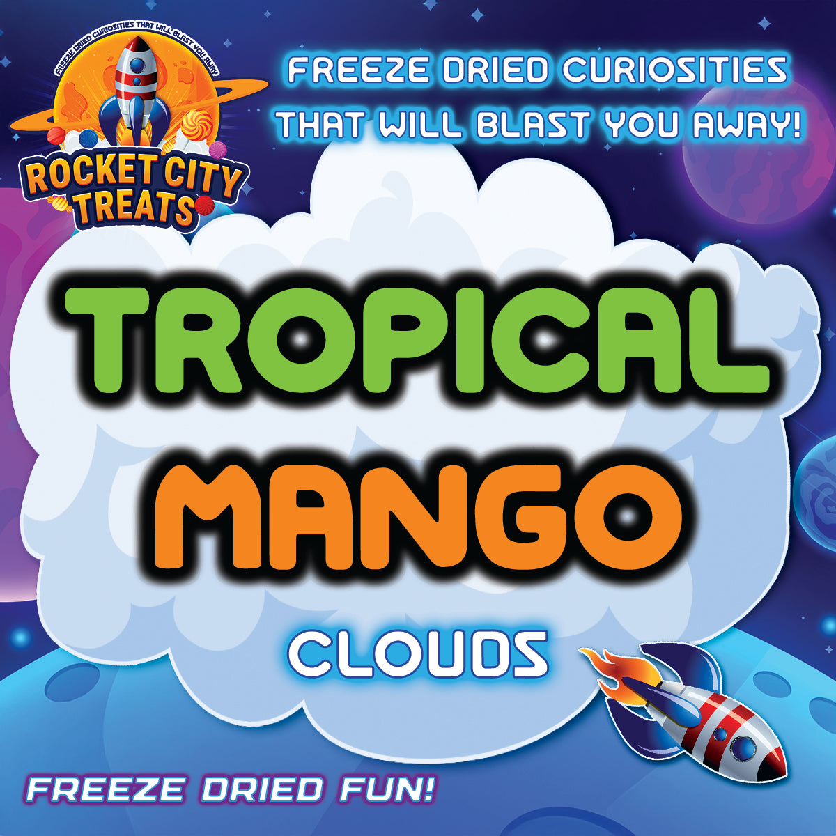 Tropical Mango Clouds