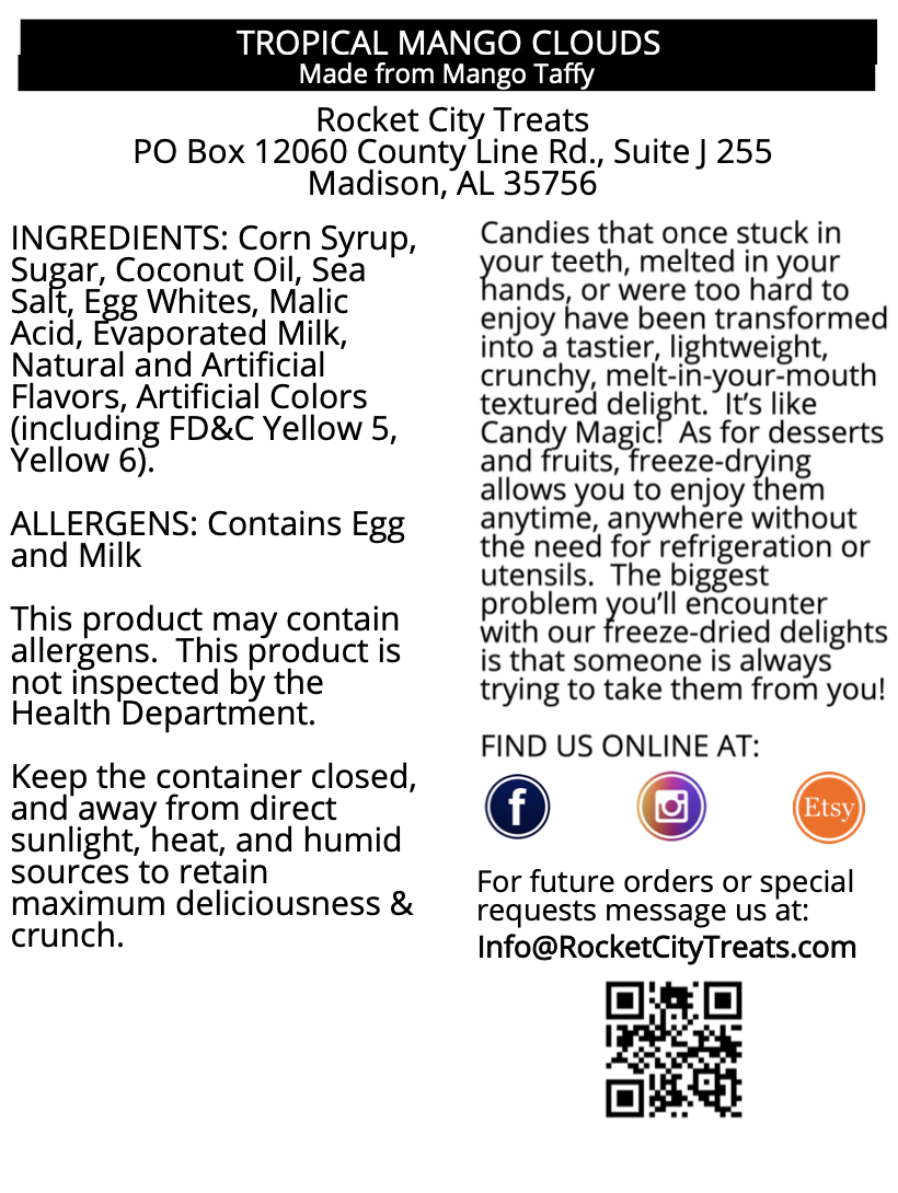 Tropical Mango Clouds